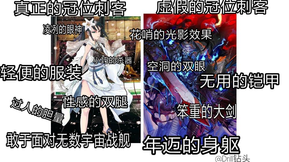 真正的冠位虚假的冠位