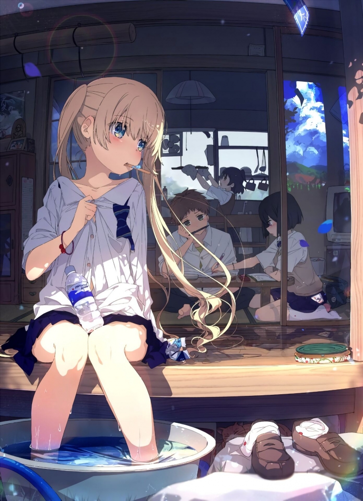 学霸老婆又教我做作业