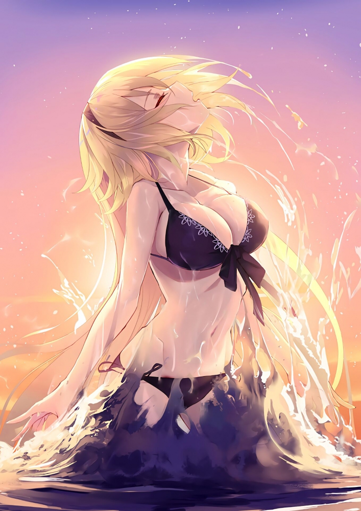 我管她叫双龙出水