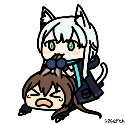 阿米娅，被吃了！