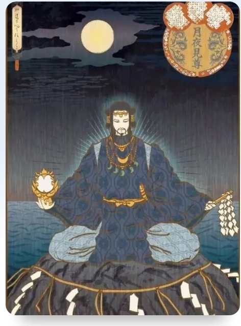 在日本神话中的月夜见