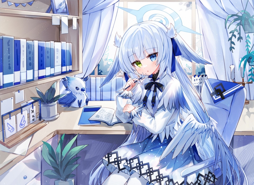 插画：正在卡文的作者