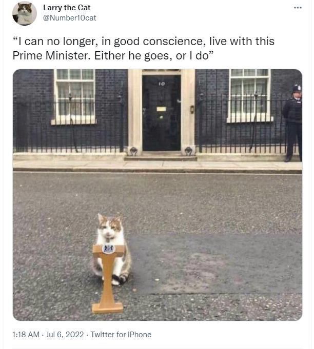 开新闻发布会的拉里