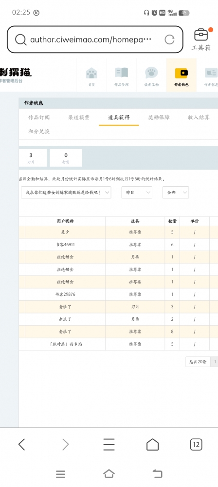 非常感谢朋友们的打赏