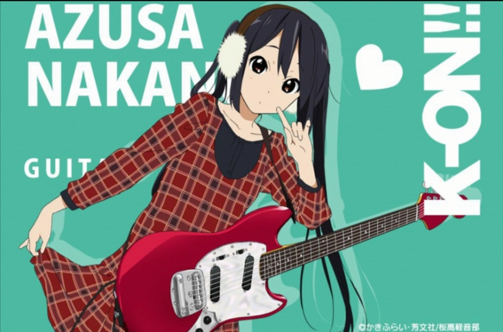 中野梓和她的吉他