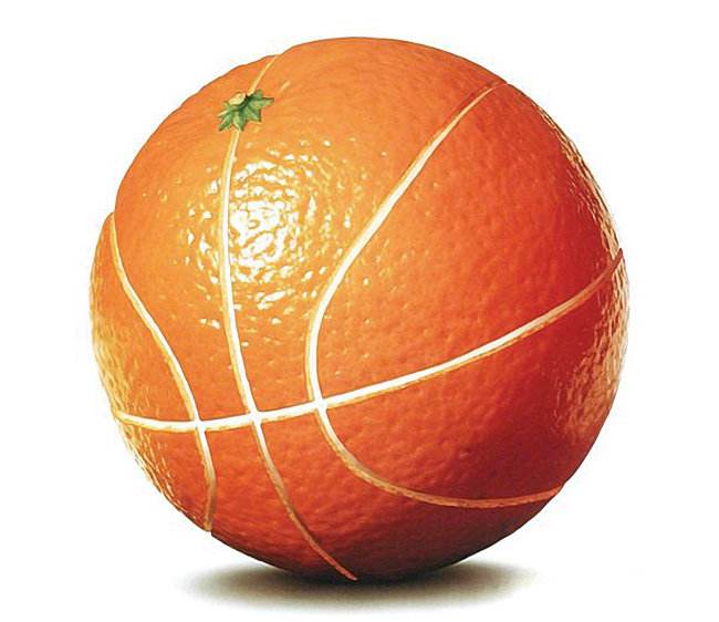 篮球蜜柑-其实是橙子