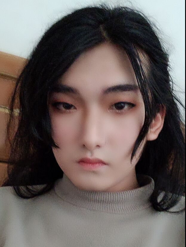 三月份时的试妆，勿喷