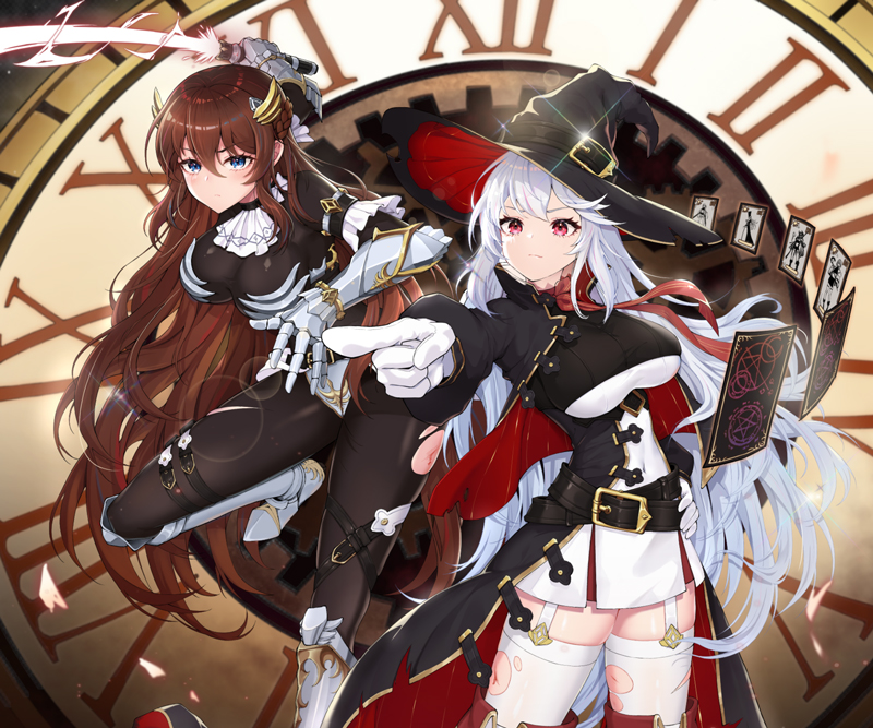 时之魔女和邪神圣骑士