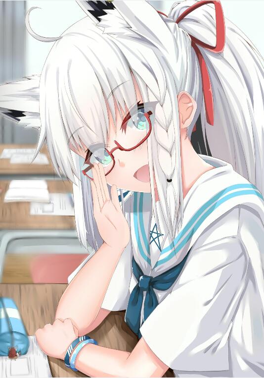 该上课了噢，前辈~