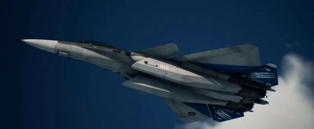 X-02S外翼收纳时